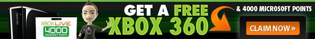 Get Free xBox 360 Free 4000 xBox Live Points