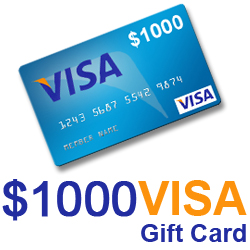 Free $1000 Visa Gift Card