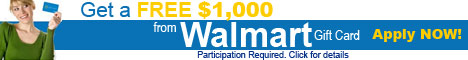 Free $1000 Walmart Gift Card Deals