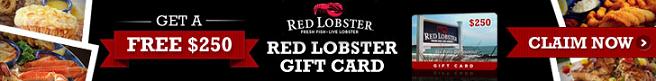 Get Free $250 Red Lobster Gift Card