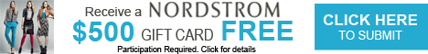 Free $500 Nordstrom Gift Card Online