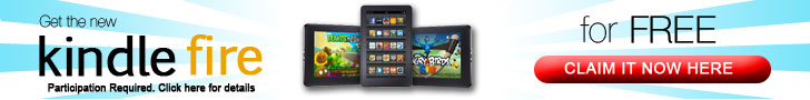 Get your Free Amazon Kindle Fire