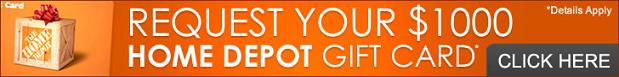 Get Free $1000 Home Depot Gift Card