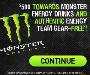 Free $500 Monster Energy Drinks Gift Card