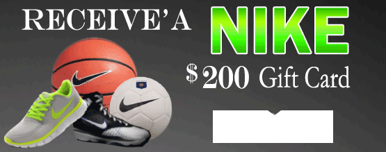 Free $200 Nike Gift Card