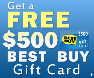 Free $500 BestBuy Gift Card