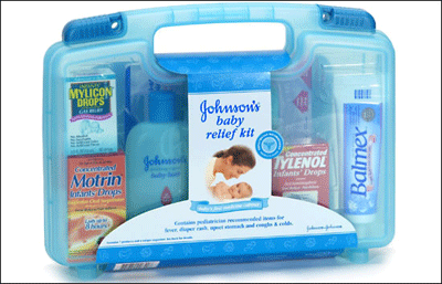 Free Johnson's Baby Relief Kit