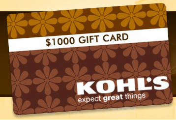 Free $1000 Kohls Gift Card