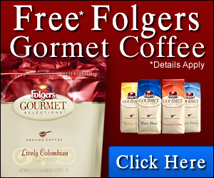 Free Folgers Gourmet Coffee Sample