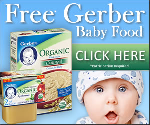 Free Gerber Baby Food Sample