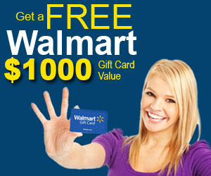 Free $1000 Walmart Gift Card