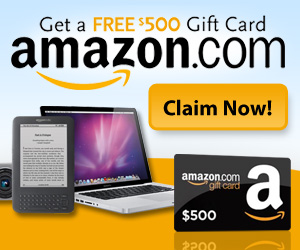 Free $500 Amazon Gift Card