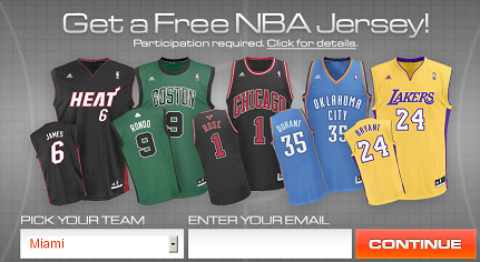 Free NBA Jersey