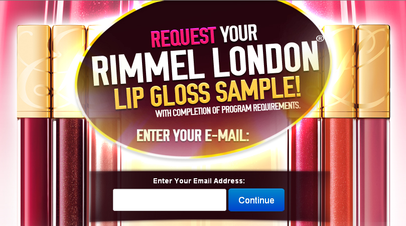 Free Rimmel London Lip Gloss Sample