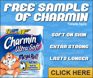 Free Charmin Toilet Paper Sample