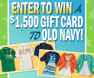 Free $1500 Old Navy Gift Card
