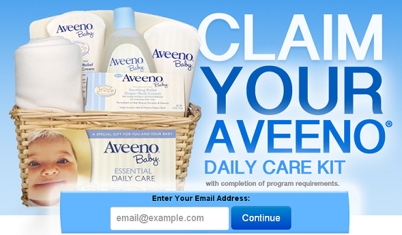 Free Aveeno Baby Daily Care Kit