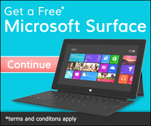Free Microsoft Surface