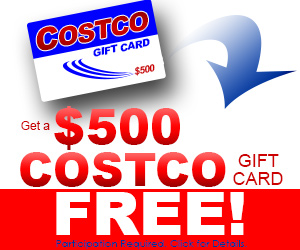 Free $500 Costco Gift Card