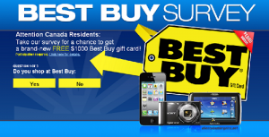 Free $1000 BestBuy Canada Gift Card