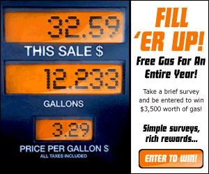 Free $3500 Gas Card