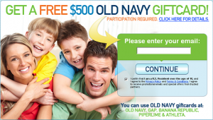 Free $500 Old Navy Gift Card